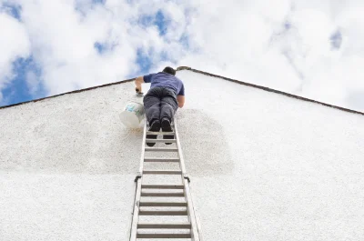 Peinture extérieure à Mornas — façades et ravalement
